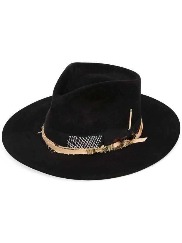 ковбойская шляпа черная